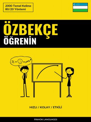 cover image of Özbekçe Öğrenin--Hızlı / Kolay / Etkili